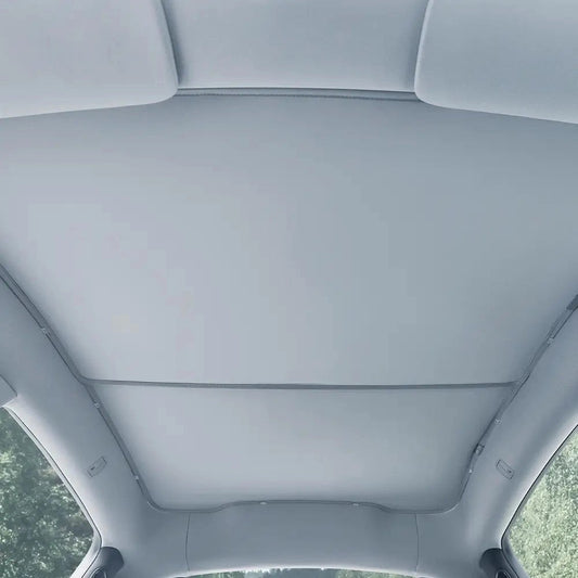 UVHeatInsulationFoldableCarSunshadeforTeslaModelYJuniper