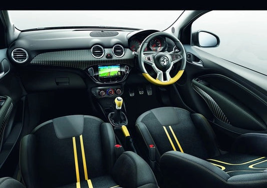 VauxhallADAM'YellowUniverse'FoilDecorsInteriorTrimKit