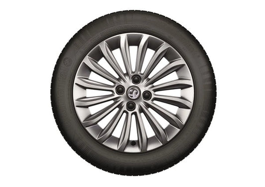 VauxhallADAMAlloyWheel6.5x16"-4Studs-16Spokes-Silver"