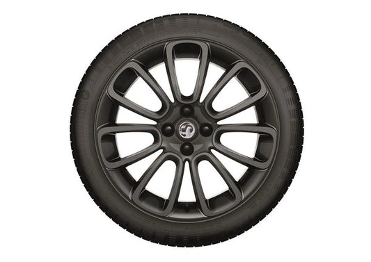 VauxhallADAMAlloyWheel7Jx17"-4Studs-TechnicalGrey-DiamondCut"