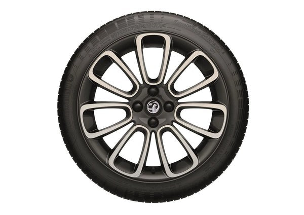 VauxhallADAMAlloyWheel7Jx17"-4Studs-TechnicalGrey/CremeWhite"