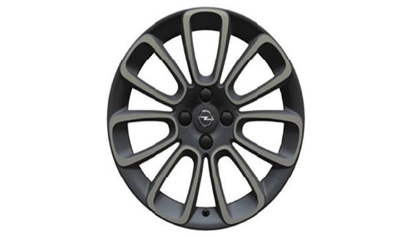 VauxhallADAMAlloyWheel7Jx17"-4Studs-TechnicalGrey/Guacamole"