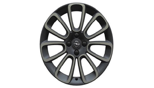 VauxhallADAMAlloyWheel7Jx17"-4Studs-TechnicalGrey/Guacamole"