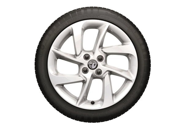 VauxhallADAMAlloyWheel7x17"-4Studs-CreamWhite"