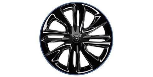 VauxhallADAMAlloyWheel7x17"-4Studs-Black/Blue"
