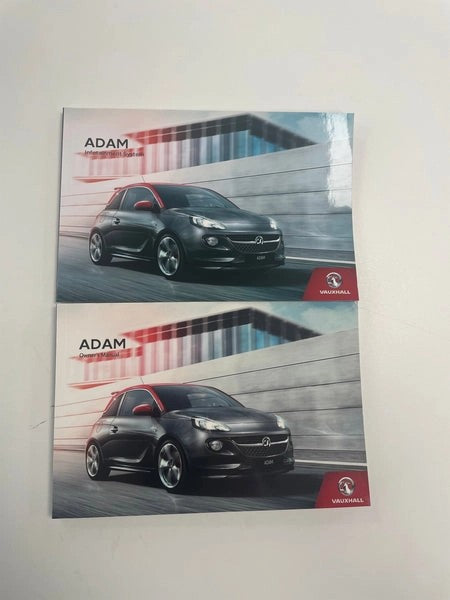 VauxhallAdamOwnersManual&InfotainmentManualPhase2