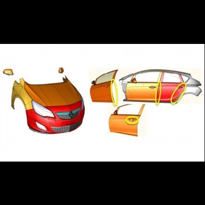 VauxhallAdamScratchDentChipLoadingBumperProtectionFilm-Front