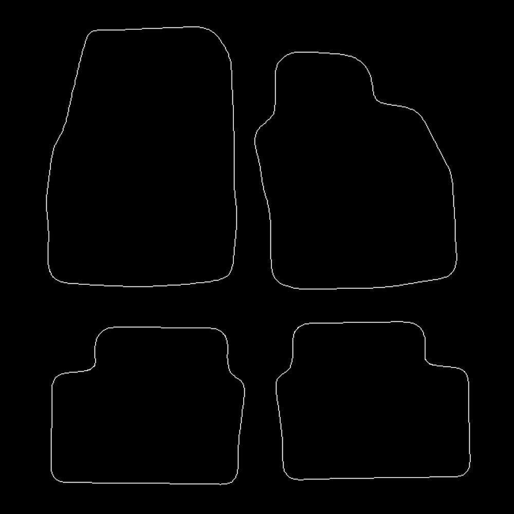 VauxhallAstra2004to2009noclipsrequiredversionFloorMats