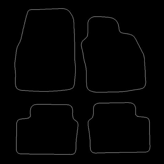 VauxhallAstra2004to2009noclipsrequiredversionFloorMats
