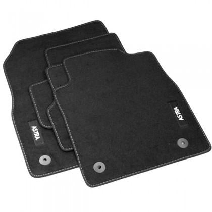 VauxhallAstraJ-CarpetMatsTailoredFittedBlackSetof4