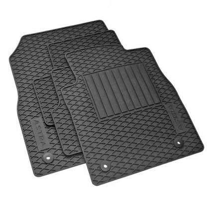 VauxhallAstraJFootwellFloorMats-RainMudAllWeather-Black
