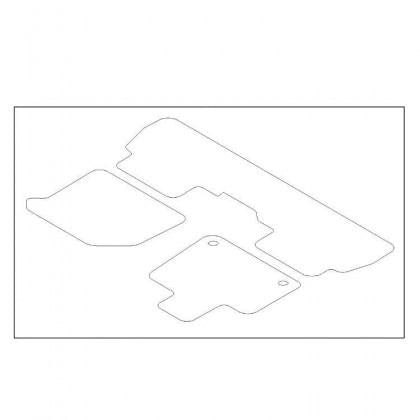 VauxhallComboCargoAllWeatherMudFloorMatsSet-Rubber-JetBlack