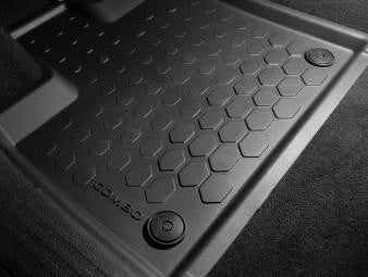 VauxhallComboECargo(K9)-SetofFrontRubberMats