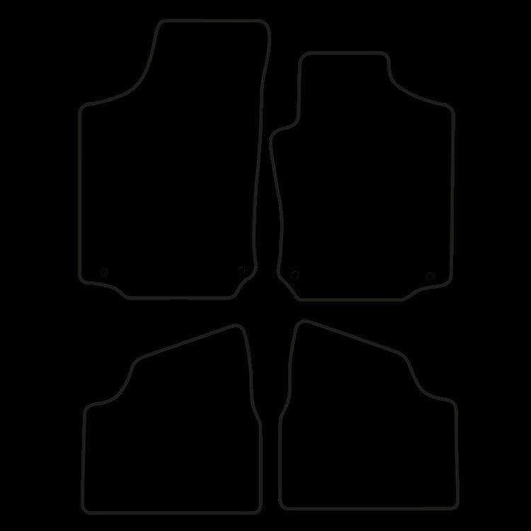 VauxhallCorsa2001to2007CFloorMats