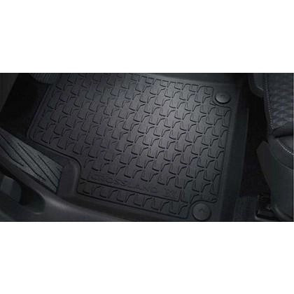 VauxhallCrosslandXFootwellFloorMatsRubberAllWeather-JetBlack