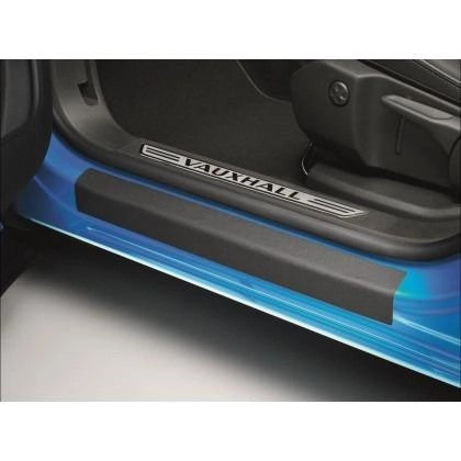VauxhallGrandlandFrontDoorSillProtectionStripsCovers