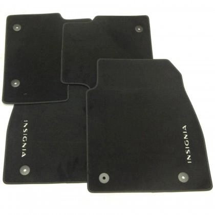 VauxhallInsigniaA-VelourCarpetFootwellFloorMatsBlack"Insignia"""