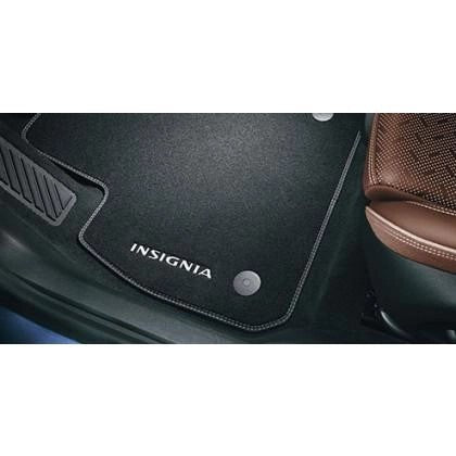 VauxhallInsigniaB|SportsTourer-FloorMats-Velour-Grey/Black