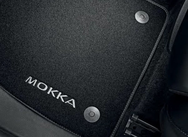 VauxhallMokkaXFootwellFloorMats-VelourCarpet-JetBlack