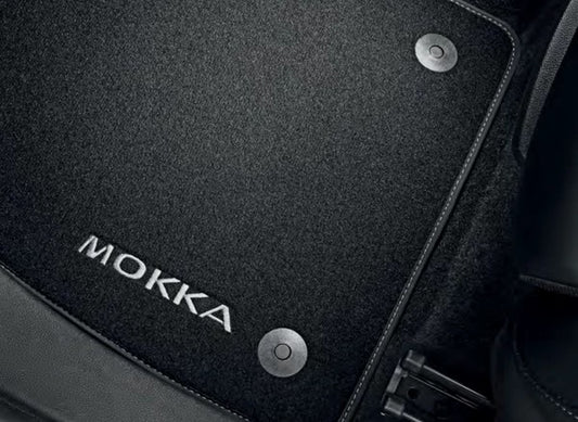 VauxhallMokkaXFootwellFloorMats-VelourCarpet-JetBlack