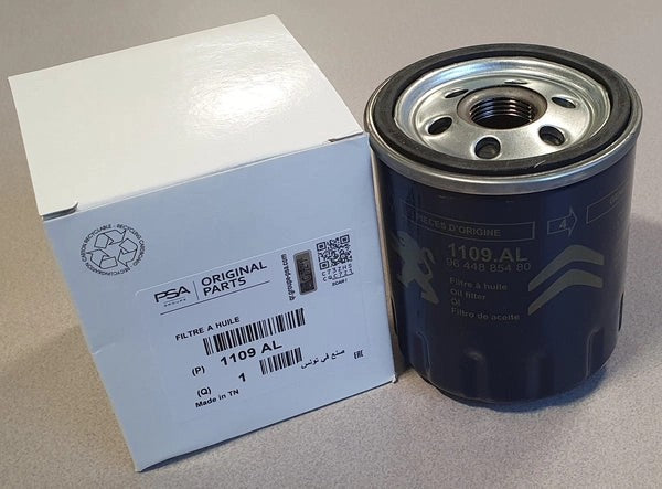VauxhallOilFilter1109AL