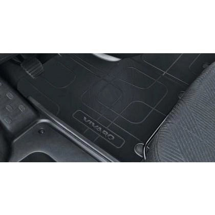 VauxhallVivaroBFootwellFloorMats-RubberAllWeather-FrontPair