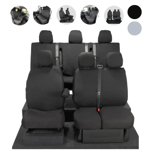 VauxhallVivaroSeatCoversCotton-BackedPU