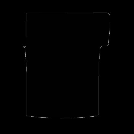 VolkswagenCaddy2004to2010VanrearShortwheelbase,singleslidingdoorrearfloor-cutin2piecesFloorMats