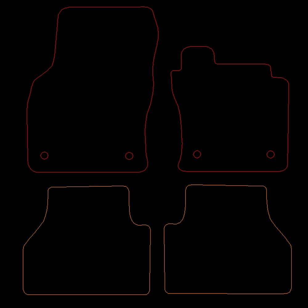 VolkswagenCaddy2021toCurrentMaxiFloorMats