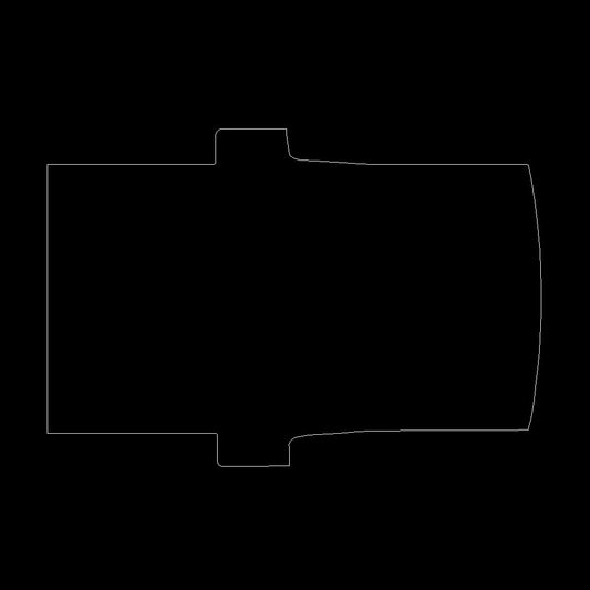 VolkswagenCaddy2021toCurrentVanrearloadareaLWBwithtwindoor(duetosizeiscutin2pieces)FloorMats