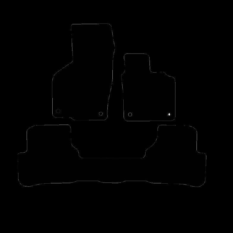 VolkswagenPassat2007to2015taxiversion1piecerearFloorMats