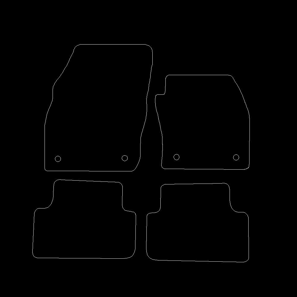 VolkswagenTaigo2022toCurrentFloorMats
