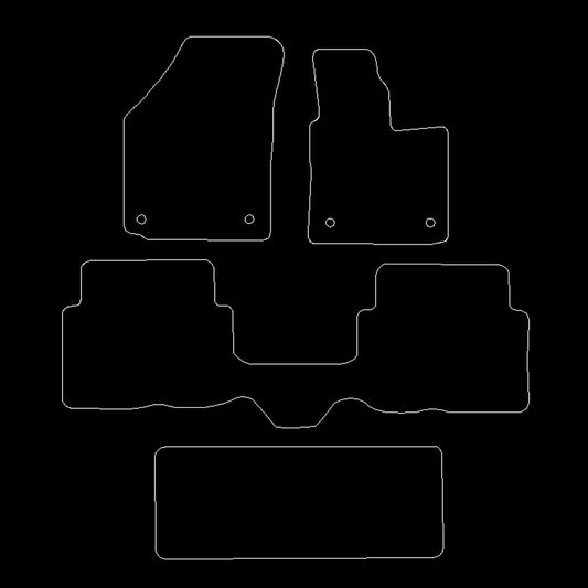 VolkswagenTouran2010to20167seaterTaxiVersionFloorMats