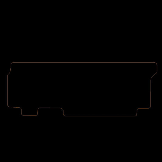 VolkswagenTransporter2009to2015T5KombiVanMats(Rearseatonly1&2,twindoor)FloorMats