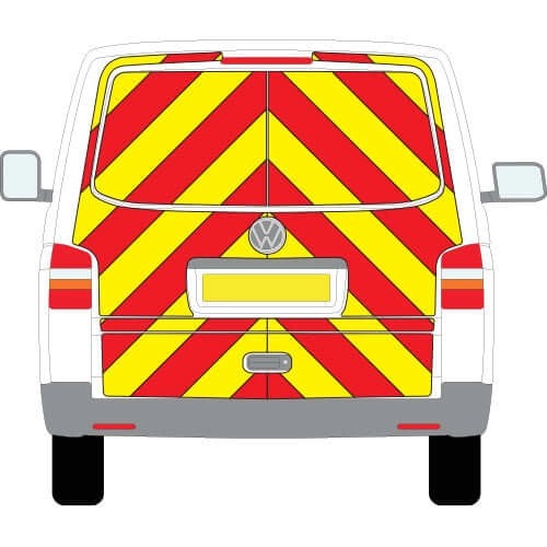 VolkswagenTransporterT5TailgateChevronKit(2003-2020)