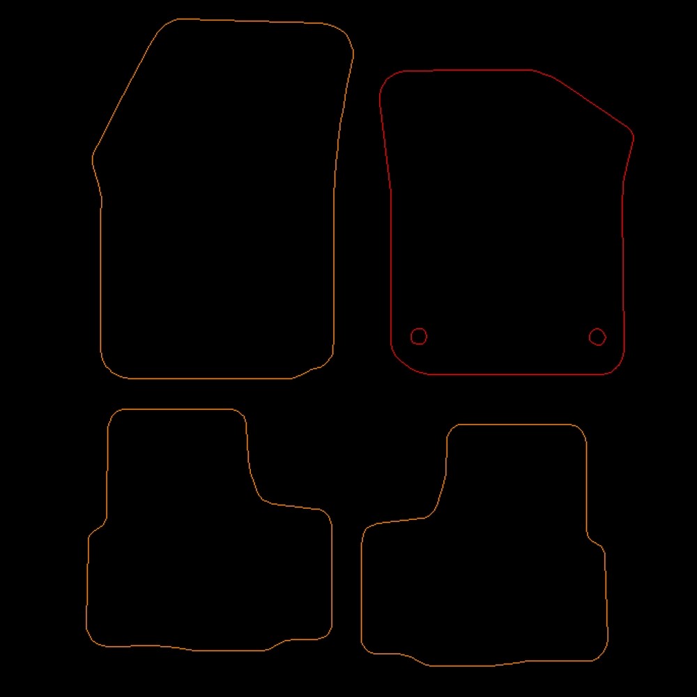 Volkswagenup!2020toCurrentElectricFloorMats