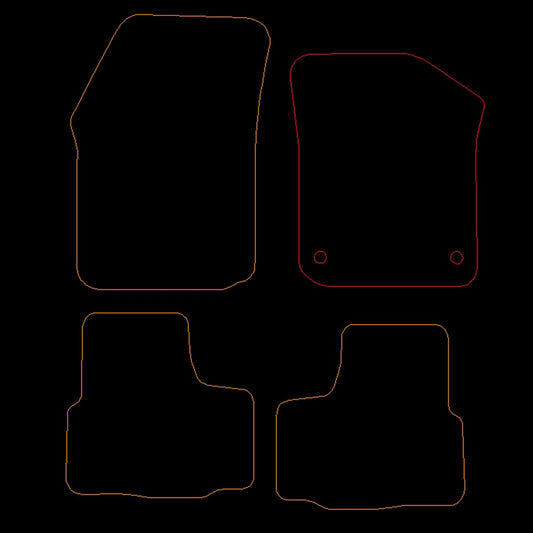 Volkswagenup!2020toCurrentElectricFloorMats