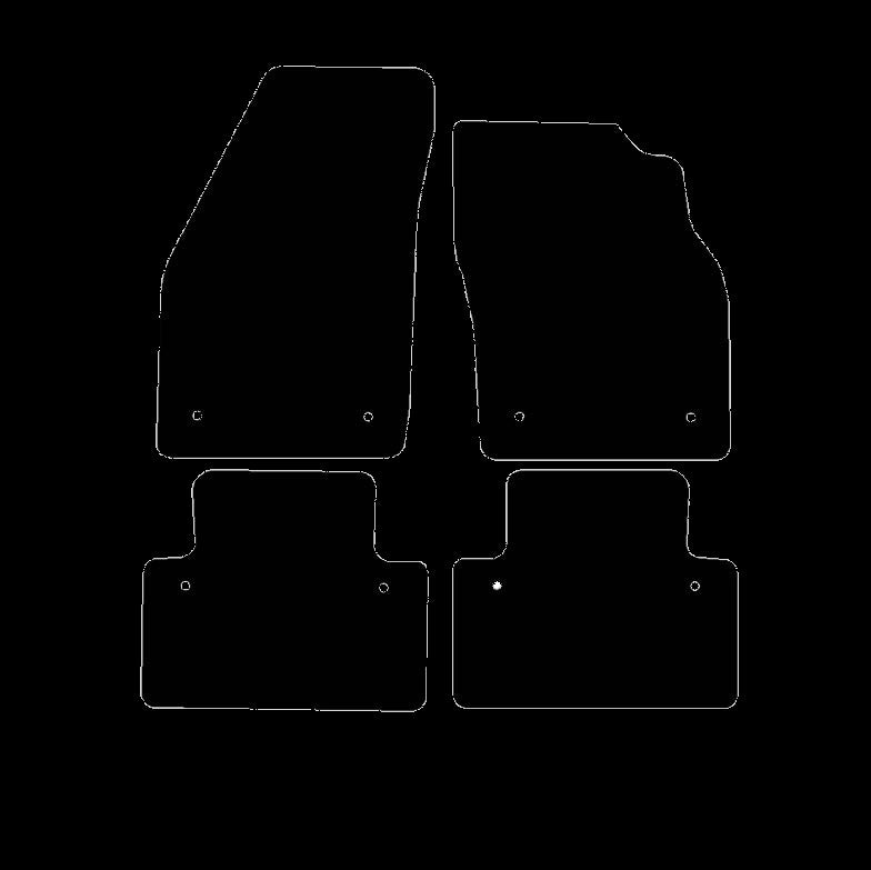 VolvoS402004to2012&V40NoclipversionFloorMats