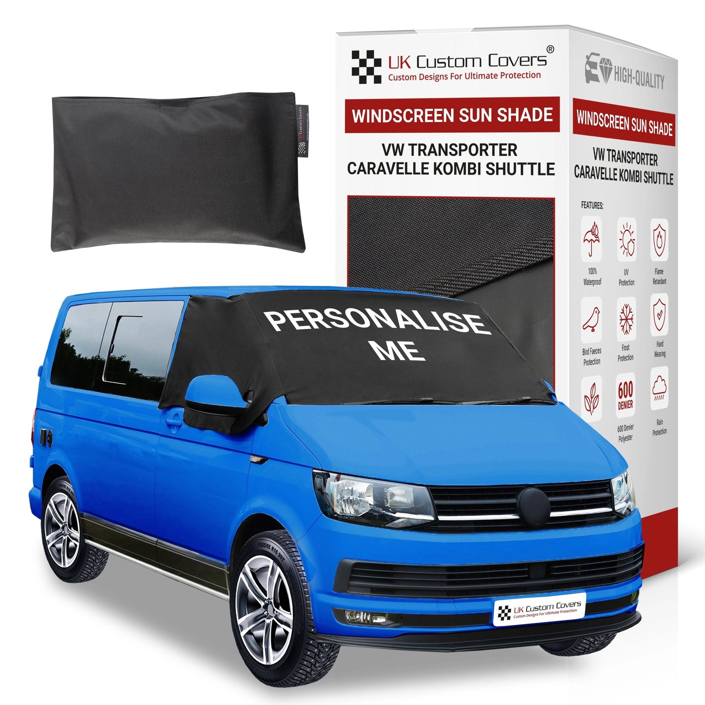 VWT6WindscreenCoverWaterproof&Frostproof2015-2024